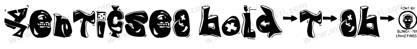yenticseg bold-t-gb字体转换
